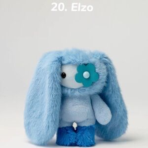 CJ HENDRY x PHILLIPS AUCTION JUJU plush pendant blind box #20 ELZO rare NEW